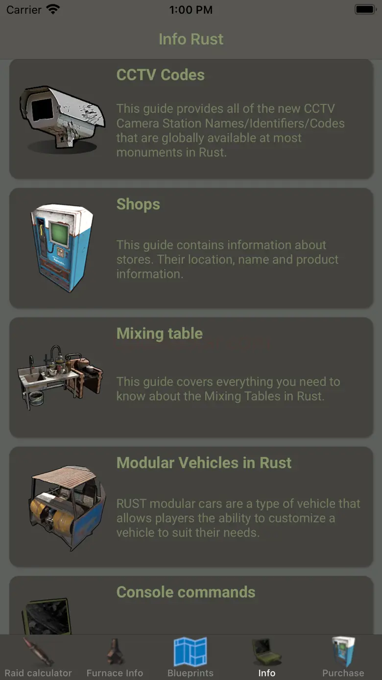 Help for Rust 3.0.0