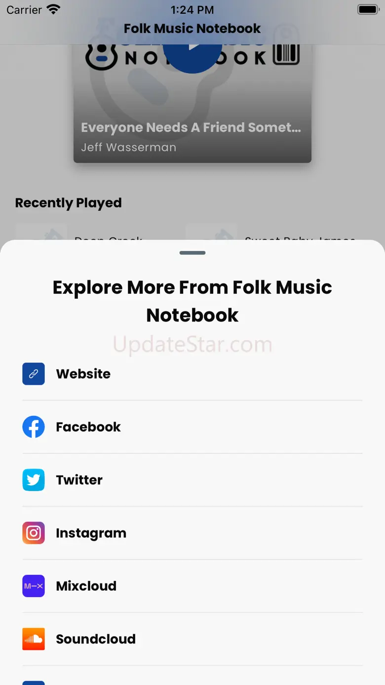 Folk Music Notebook 24.4.35