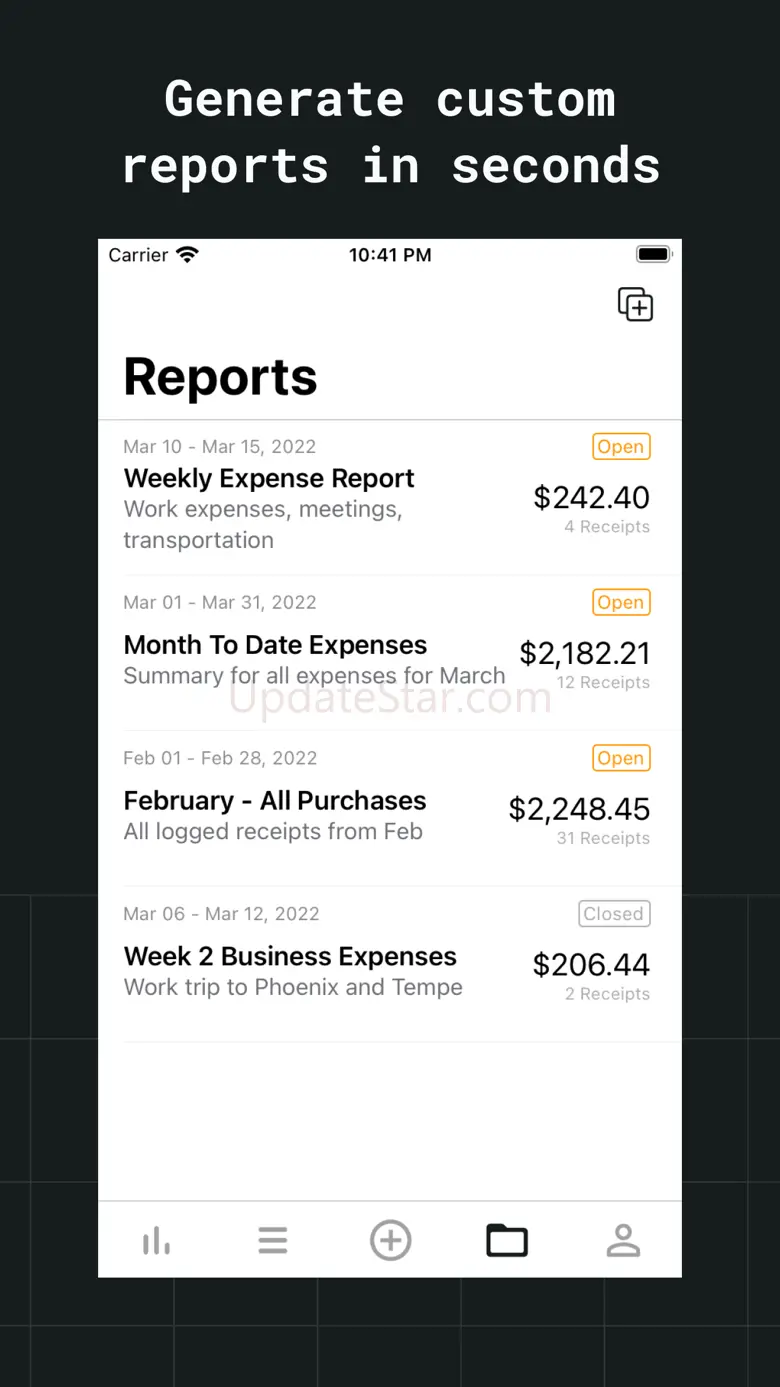 QuickReceipts Smart Scanner 2.22