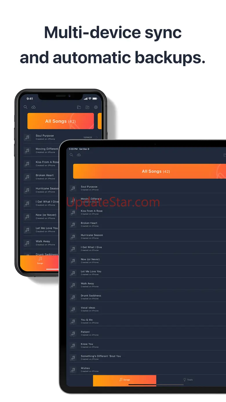 Songwriter Pro: Lyrics + Songs 3.10