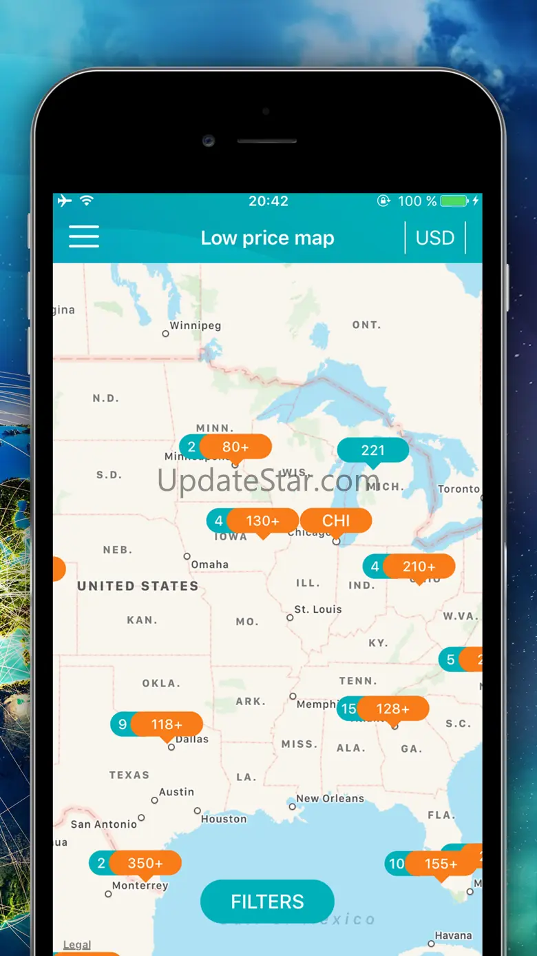 Airfare Finder - Cheap Tickets, Hot Flight Deals 1.0