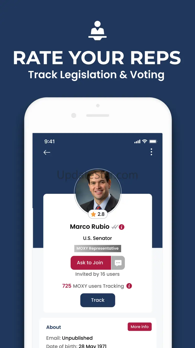 MOXY Politics • News • Social 4.3.1