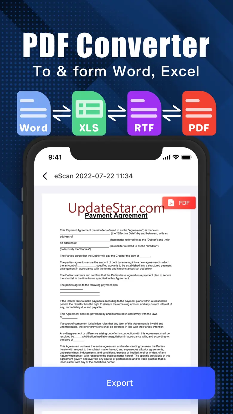 Scanner App. Scan PDF &Doc 1.6.6