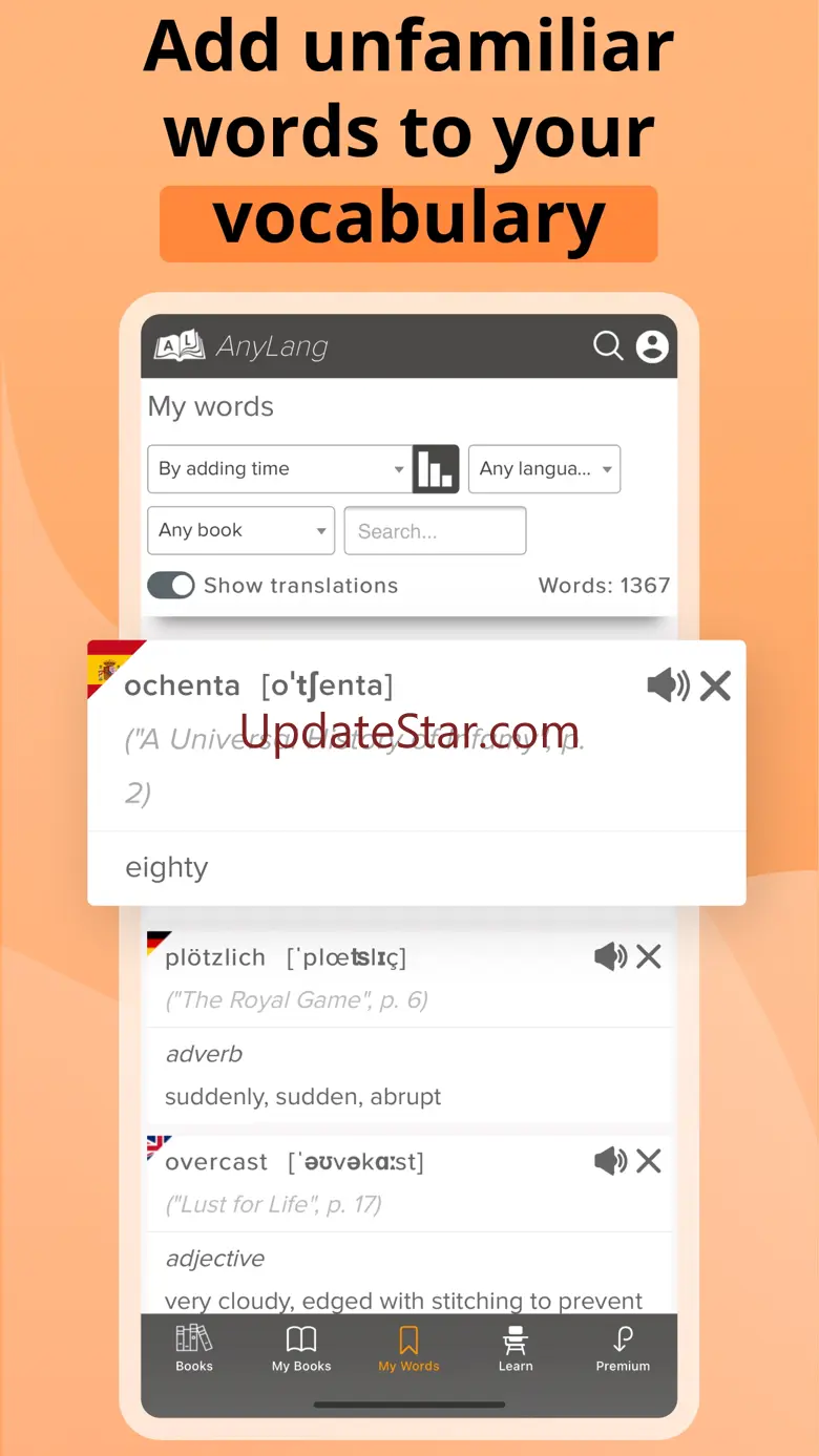 AnyLang: Read, watch & learn 1.1.1