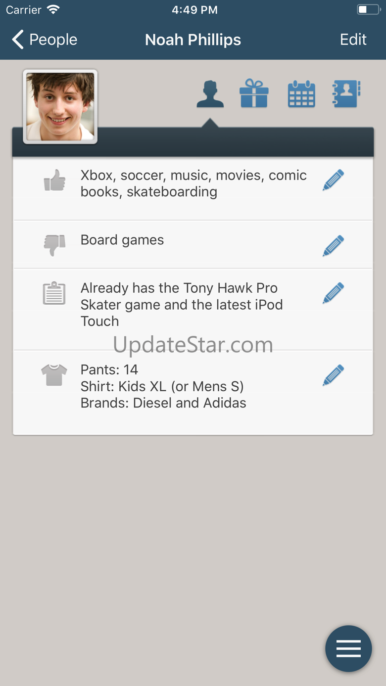 Gifted - Gift List Manager 2.8.13