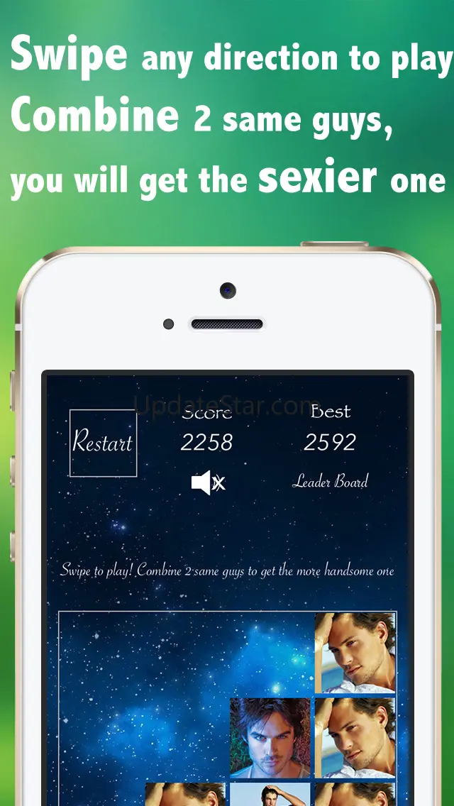 Sexy or Not ? - Hot 2048 version with the hottest handsome men 1.1