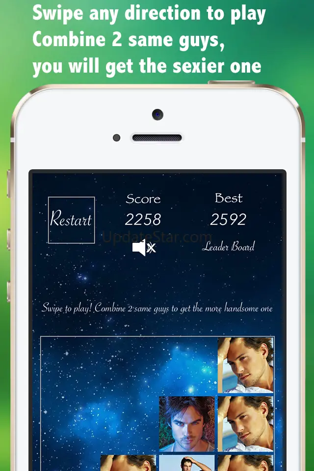 Sexy or Not ? - Hot 2048 version with the hottest handsome men 1.1