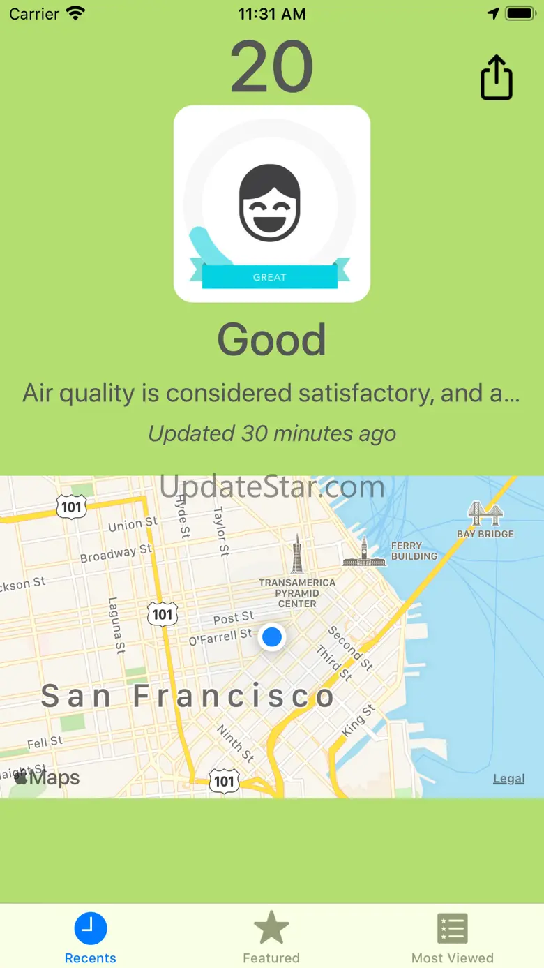 Track Air Quality - PM2.5 1.3