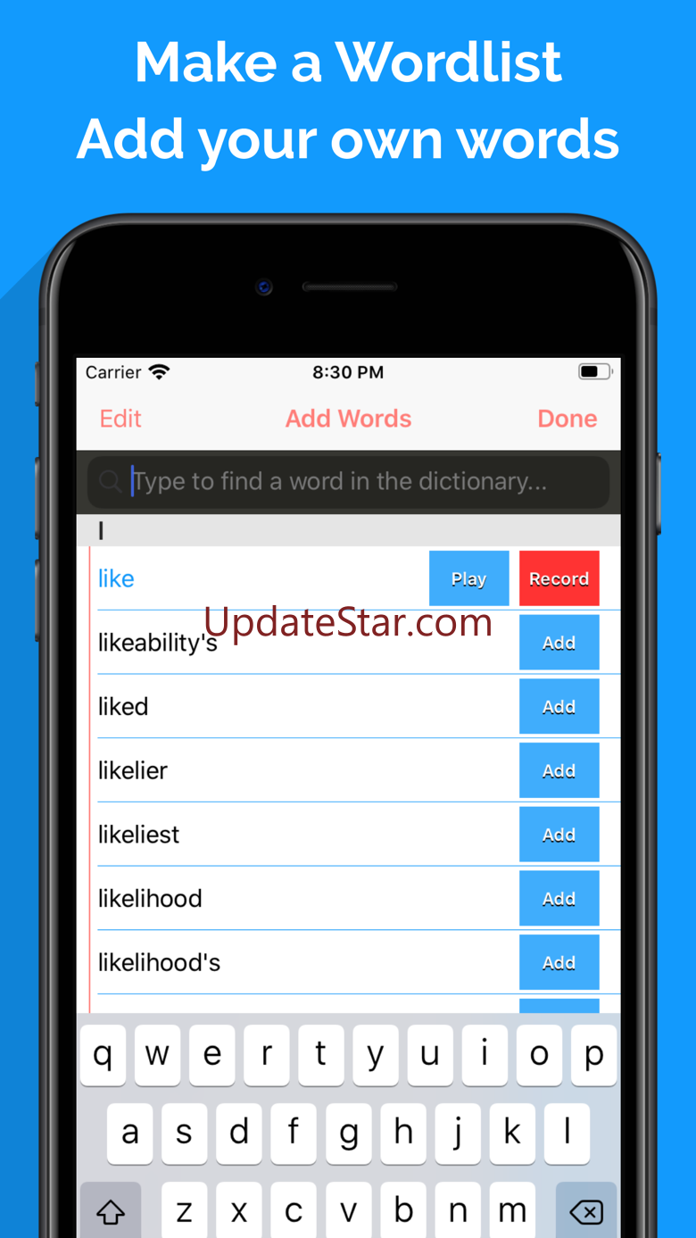 Spelling Notebook Premium 3.7