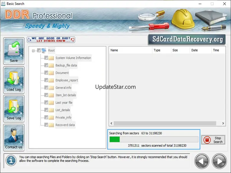 Professional Data DDR  Recovery Software 8.9.2.4