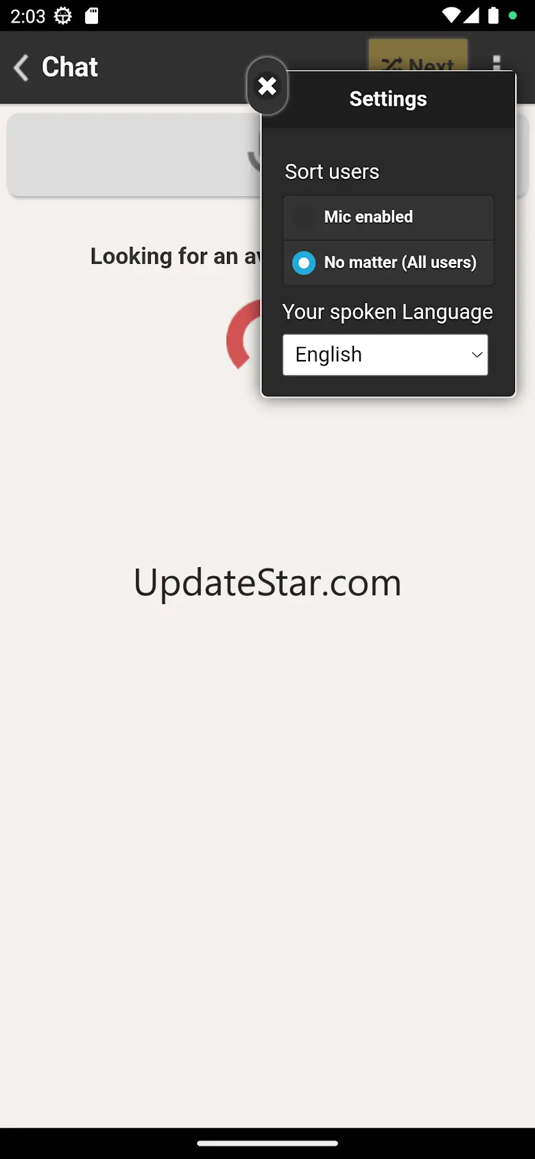 Sodfa - anonymous chat 1.6.0