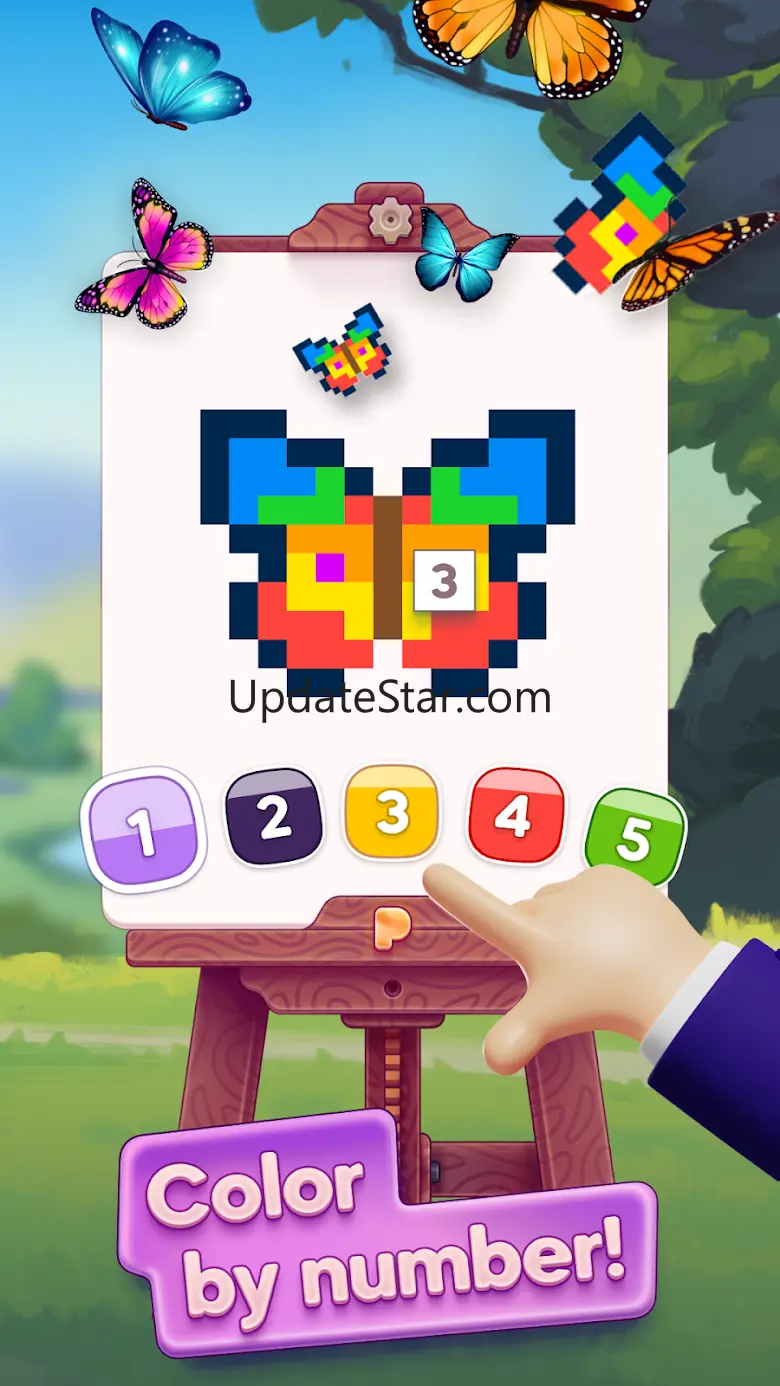 Pixelwoods – Color by number 1.44