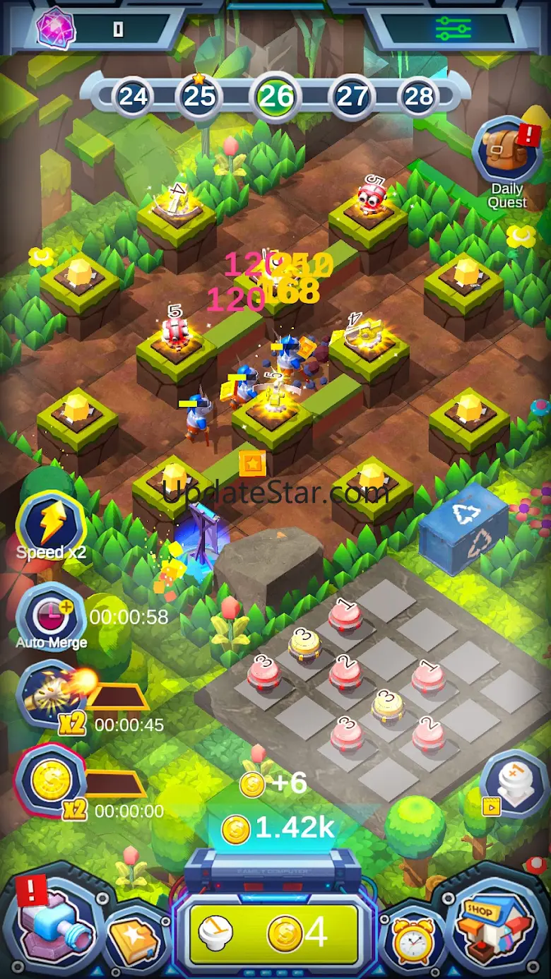 Idle games:Mega Tower defense 2.2