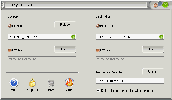 Easy CD DVD Copy 1.3.24