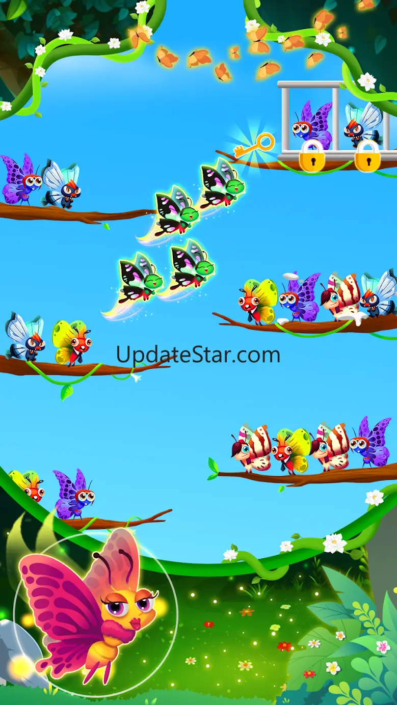 Butterfly Sort - Sort Puzzle 1.2.2