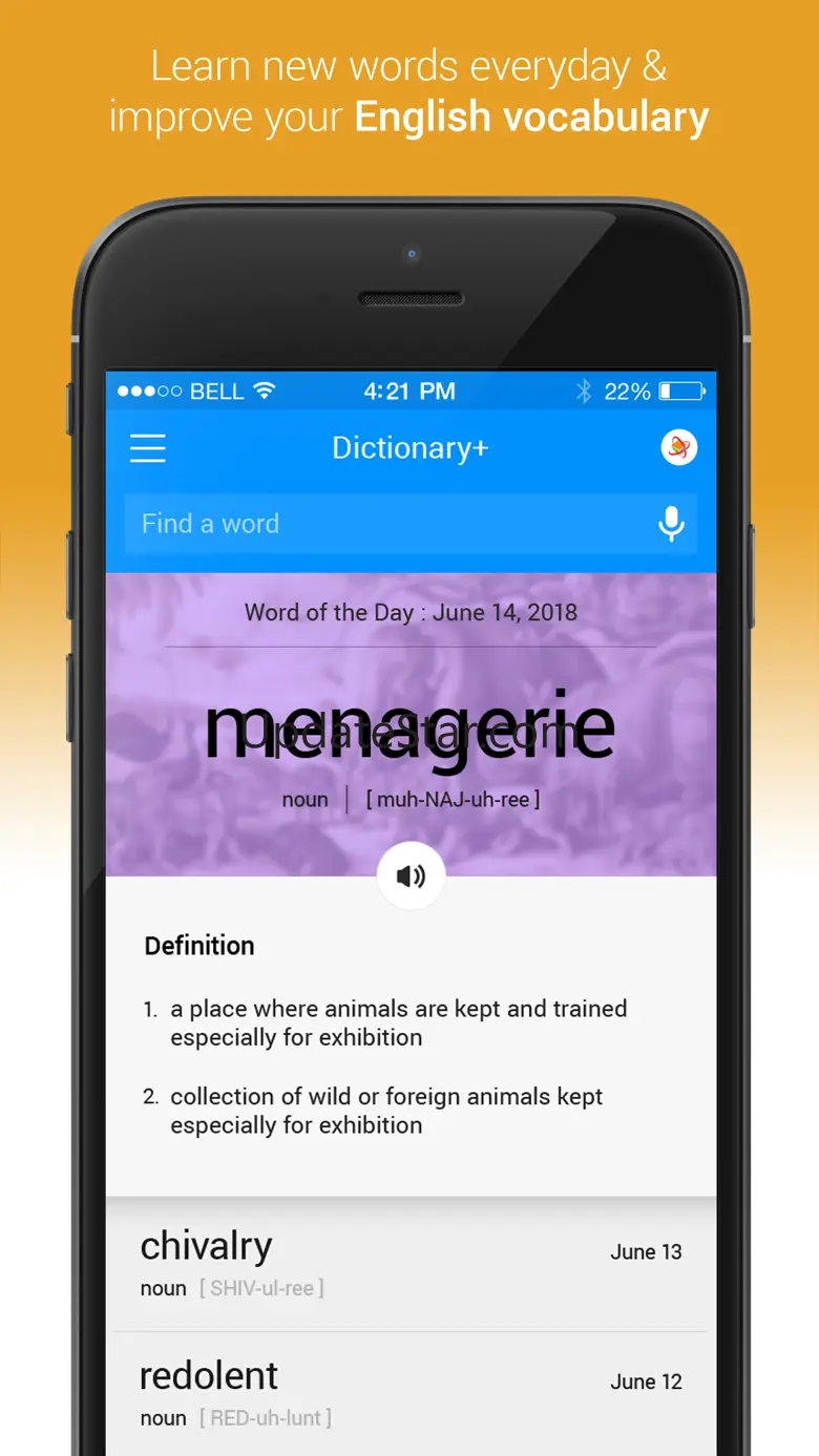 Dictionary - English 2.1.2