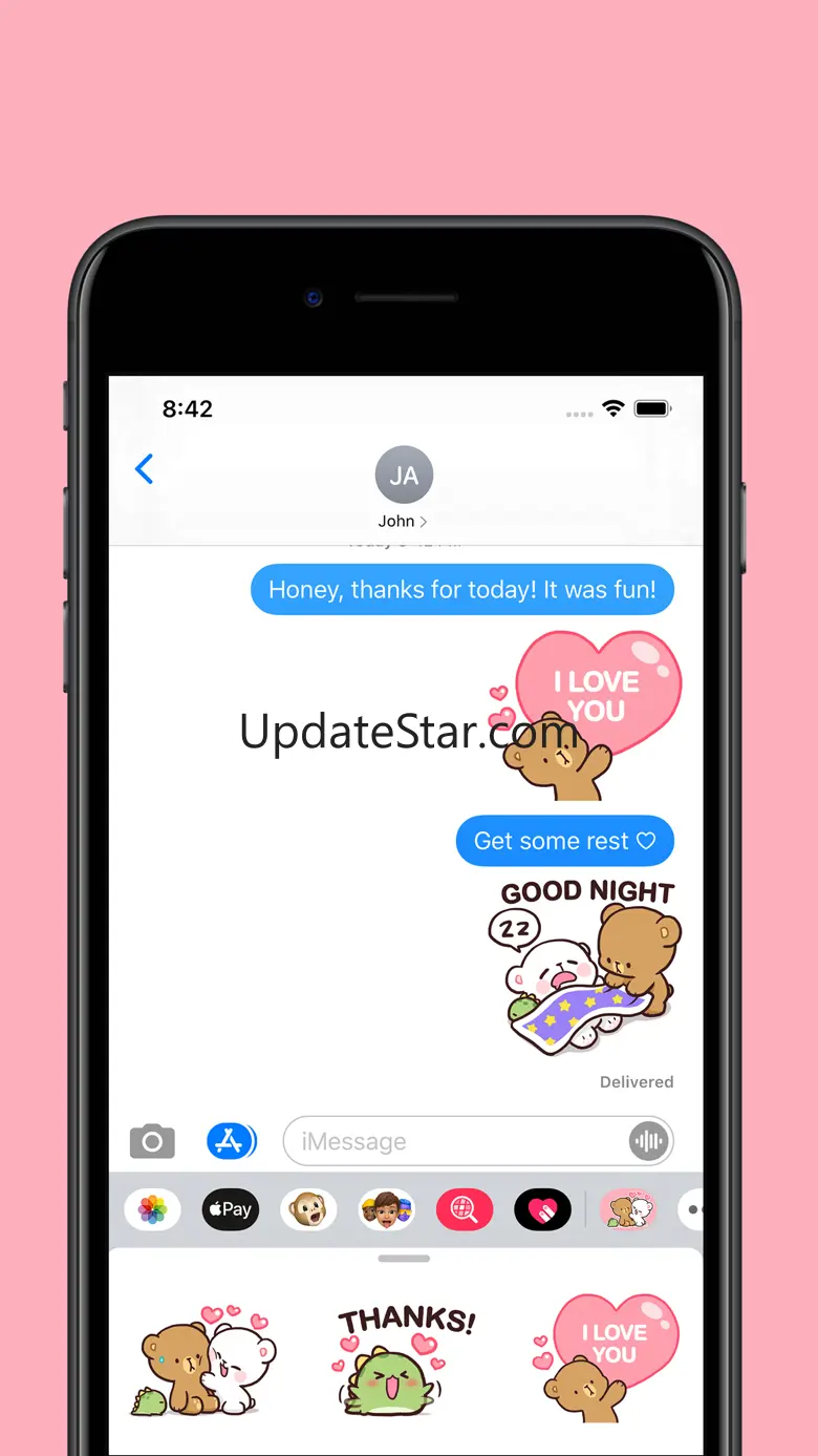 Adorable Milk Mocha Stickers 1.0