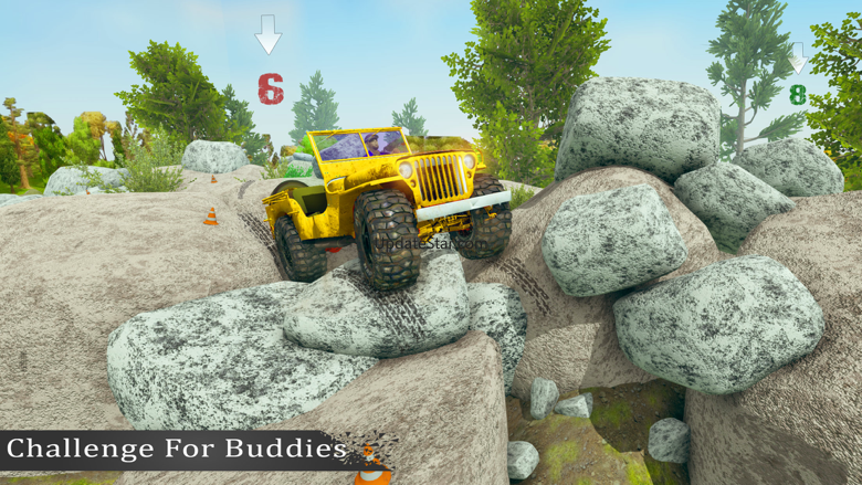 4x4 Jeep Rock Crawling Game 1.0.1