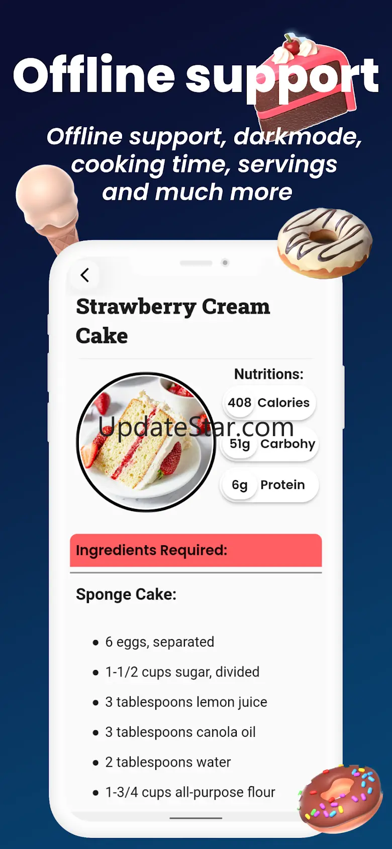 Cake Recipes [Offline] 1.2.9