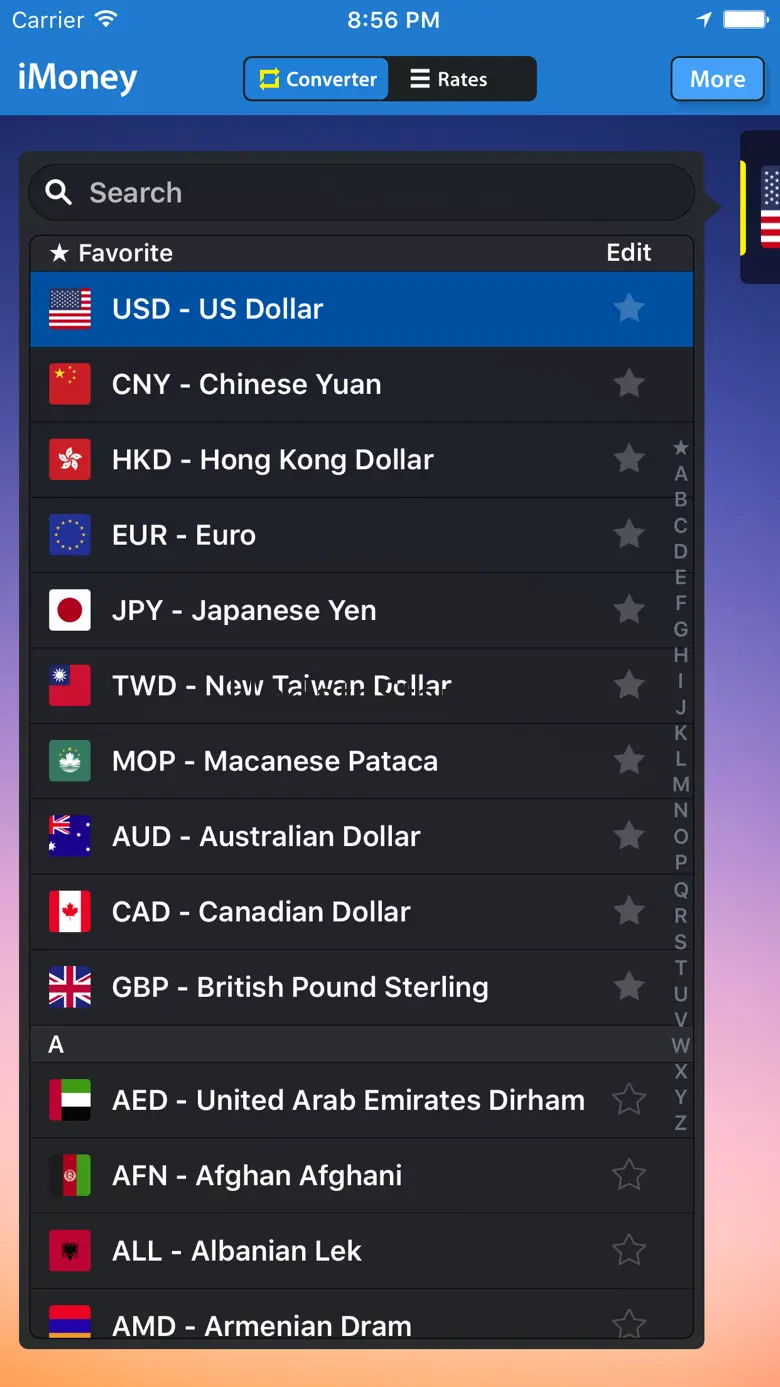 iMoney Air · Currency Exchange 4.0