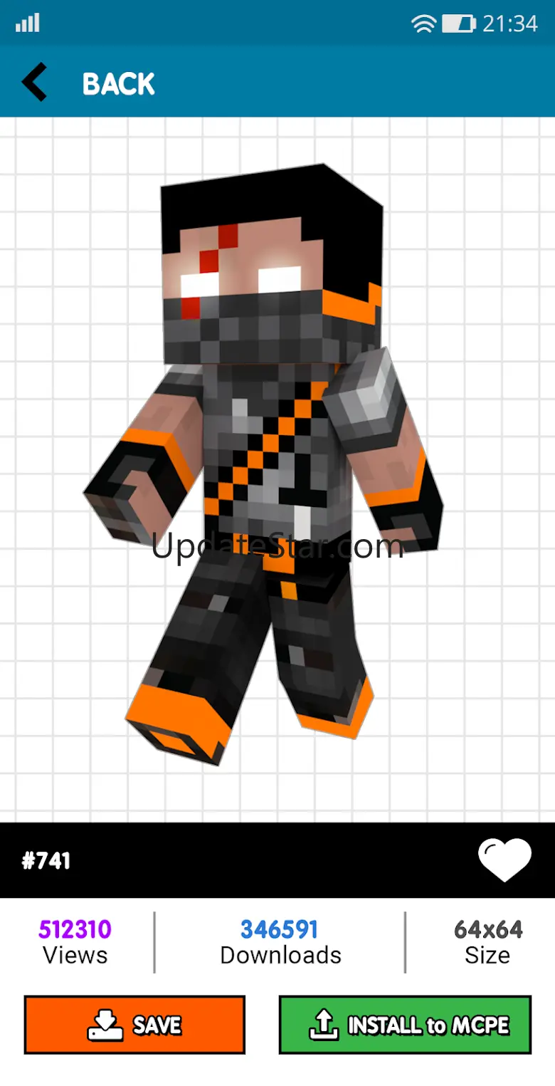 New Herobrine Skins 1.0.2