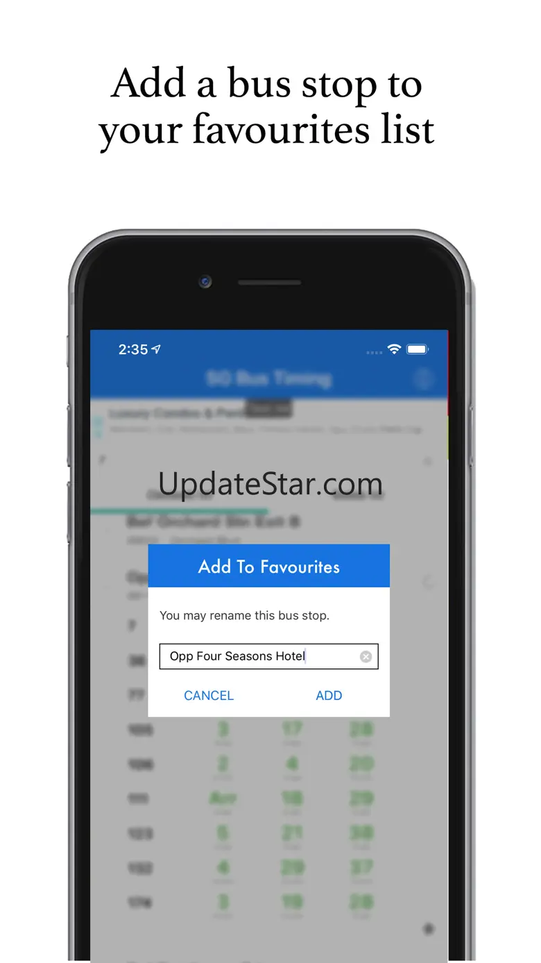 SG Bus Timing App v2.3