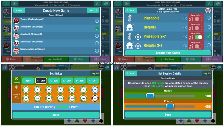Open Face Chinese Poker (OFC) 1.10.1