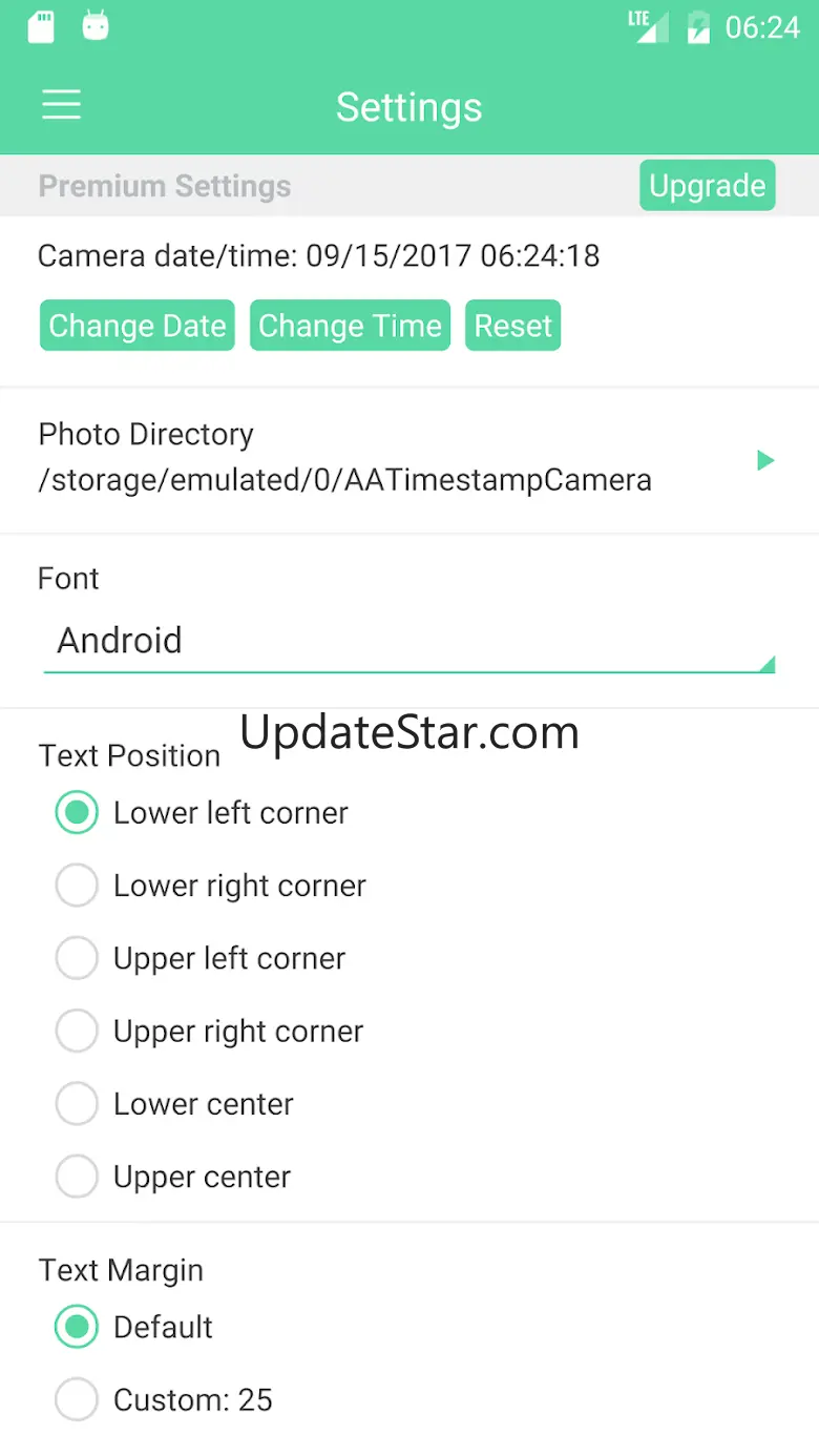 Camera Timestamp 3.75