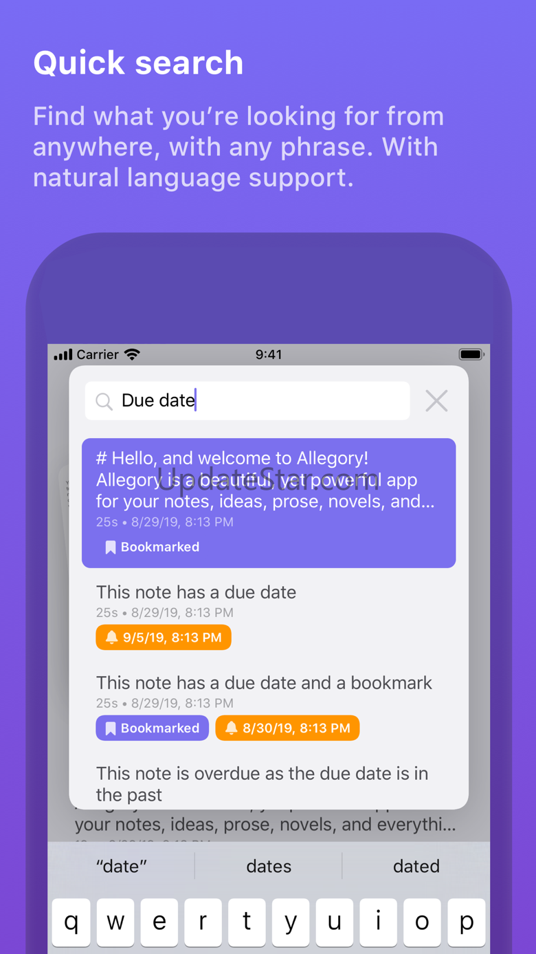 Allegory 1.2.9