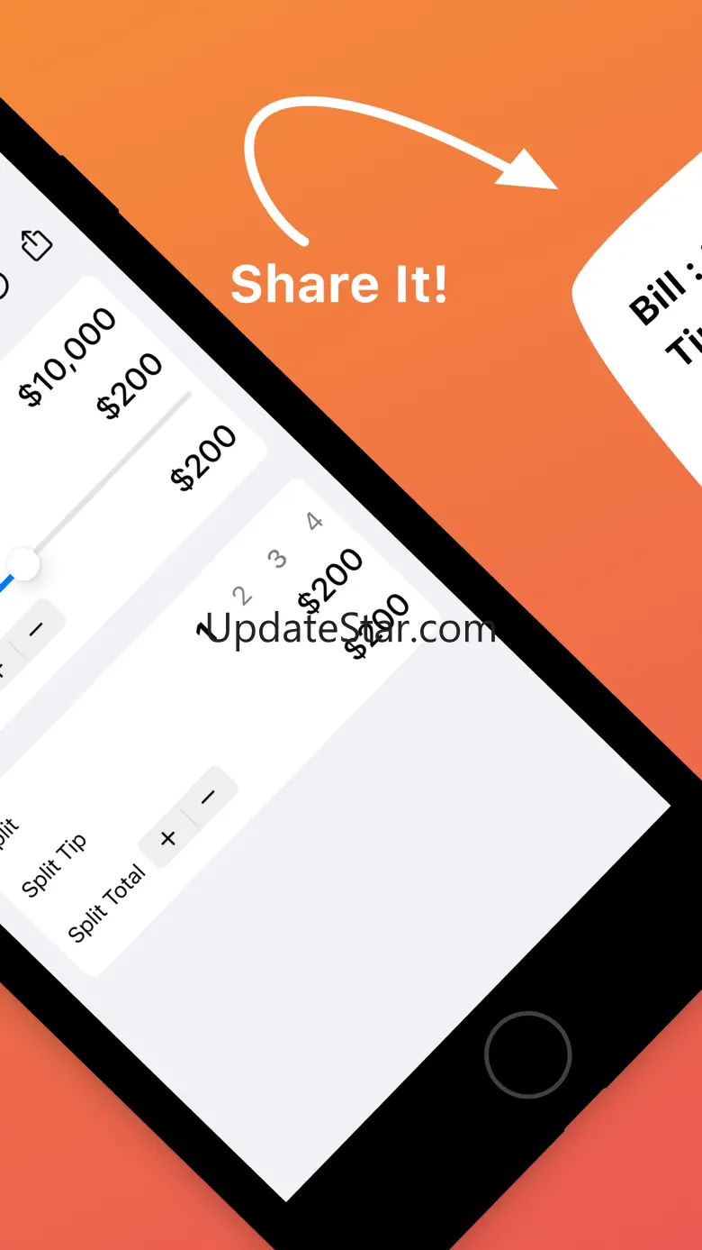 Tip Calculator & Bill Split % 1.7