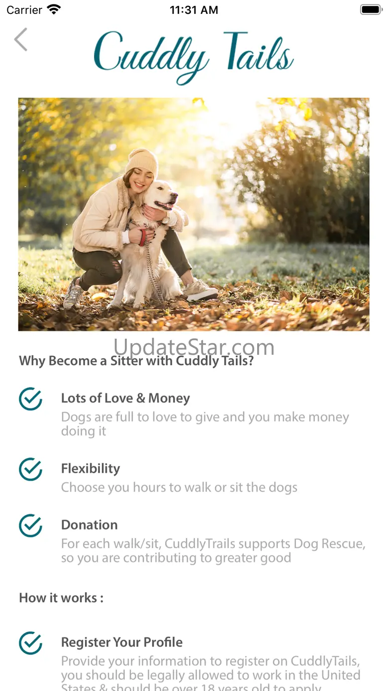 CuddlyTails - Dog Sitting 10.1