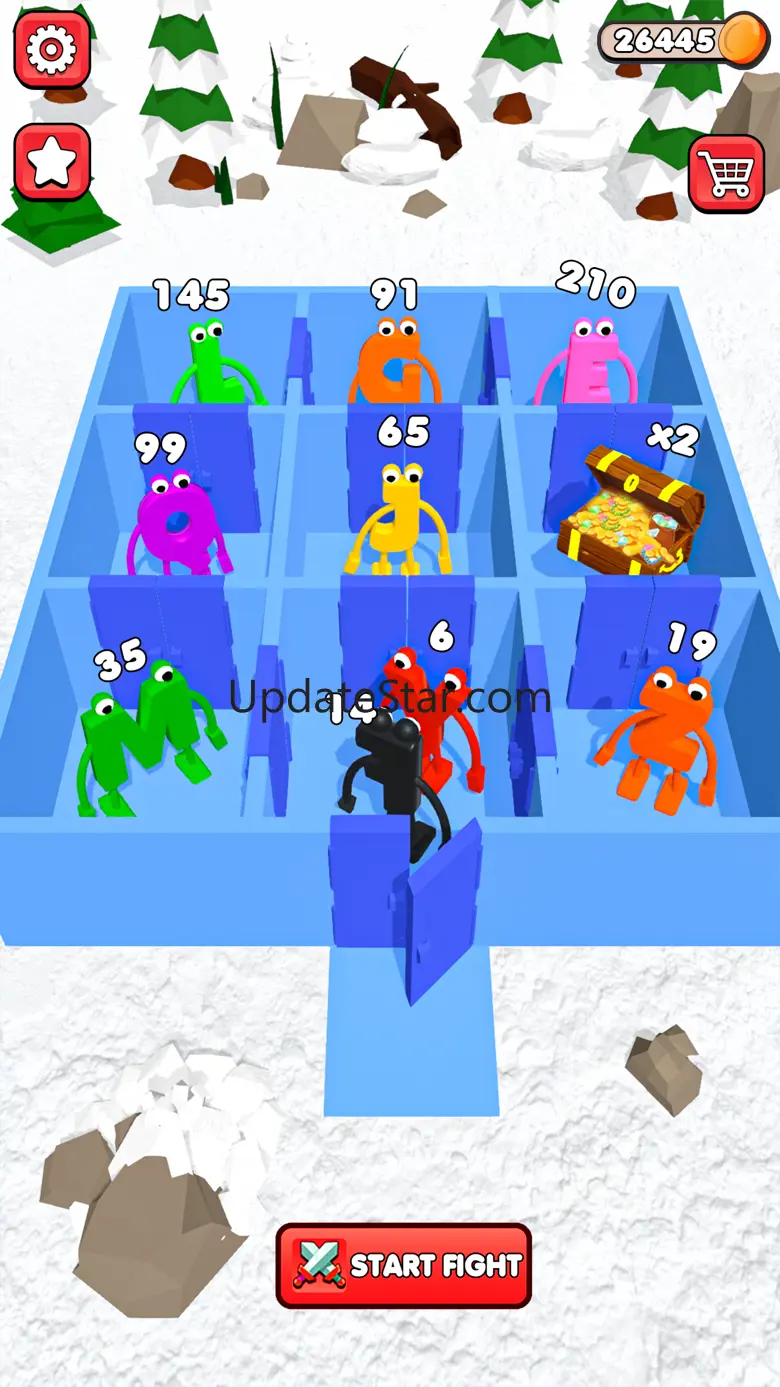Merge Alphabet Room Maze Games 1.7