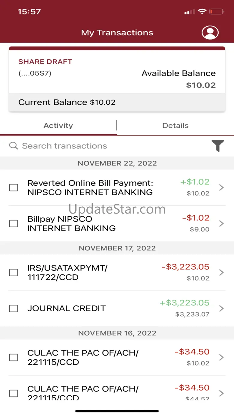 Arkansas Superior FCU 9.7.4