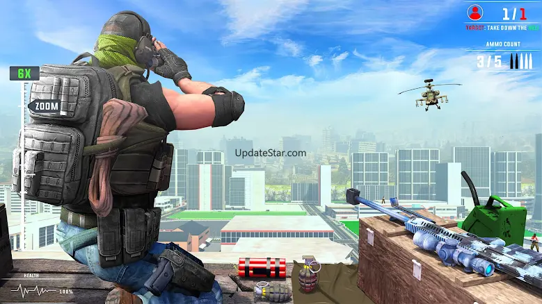 Banduk Game - Sniper Gun Games 3.5