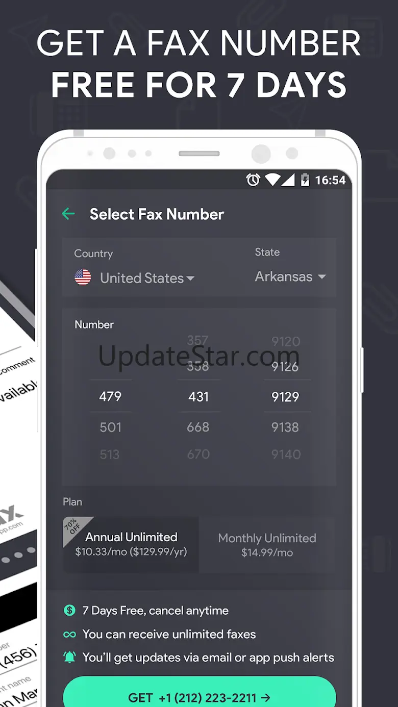 Send Fax plus Receive Faxes 4.17.8