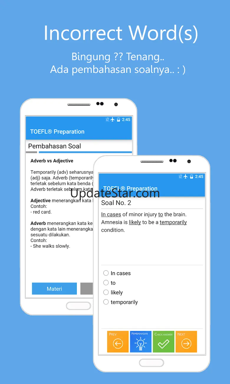 Latihan TOEFL® Structure 1.8.0