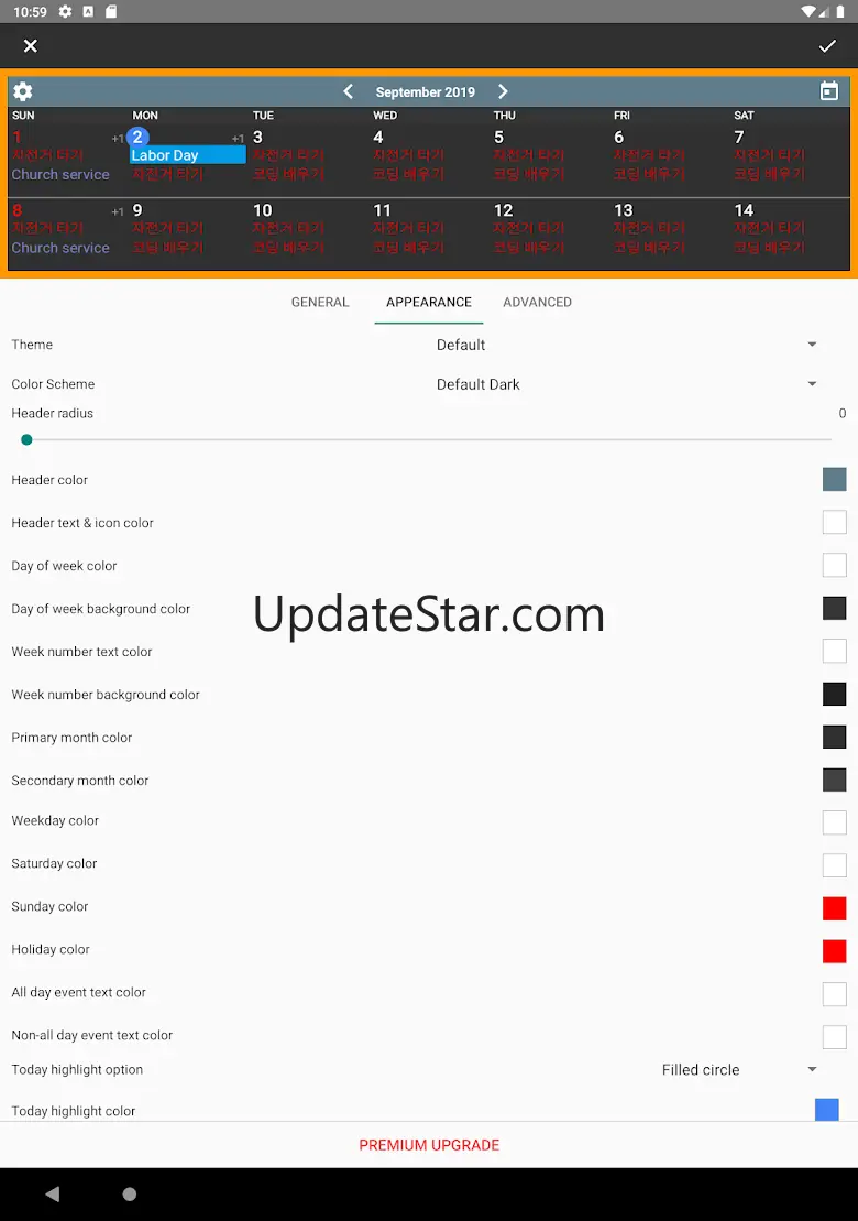 Calendar Widgets Suite 1.2.36