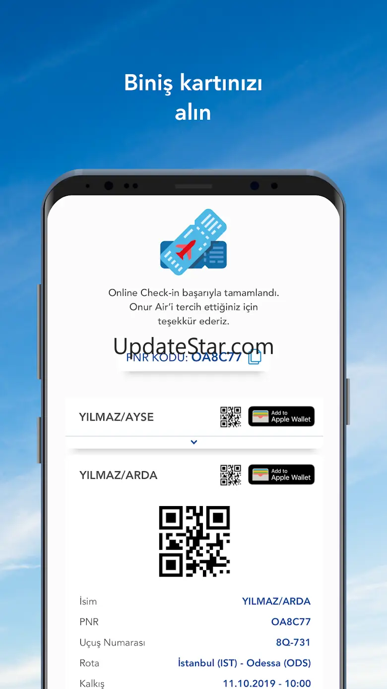 Onur Air 1.4.3