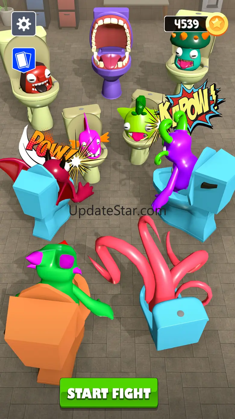 Merge Toilet Monster Battle 3D 1.4