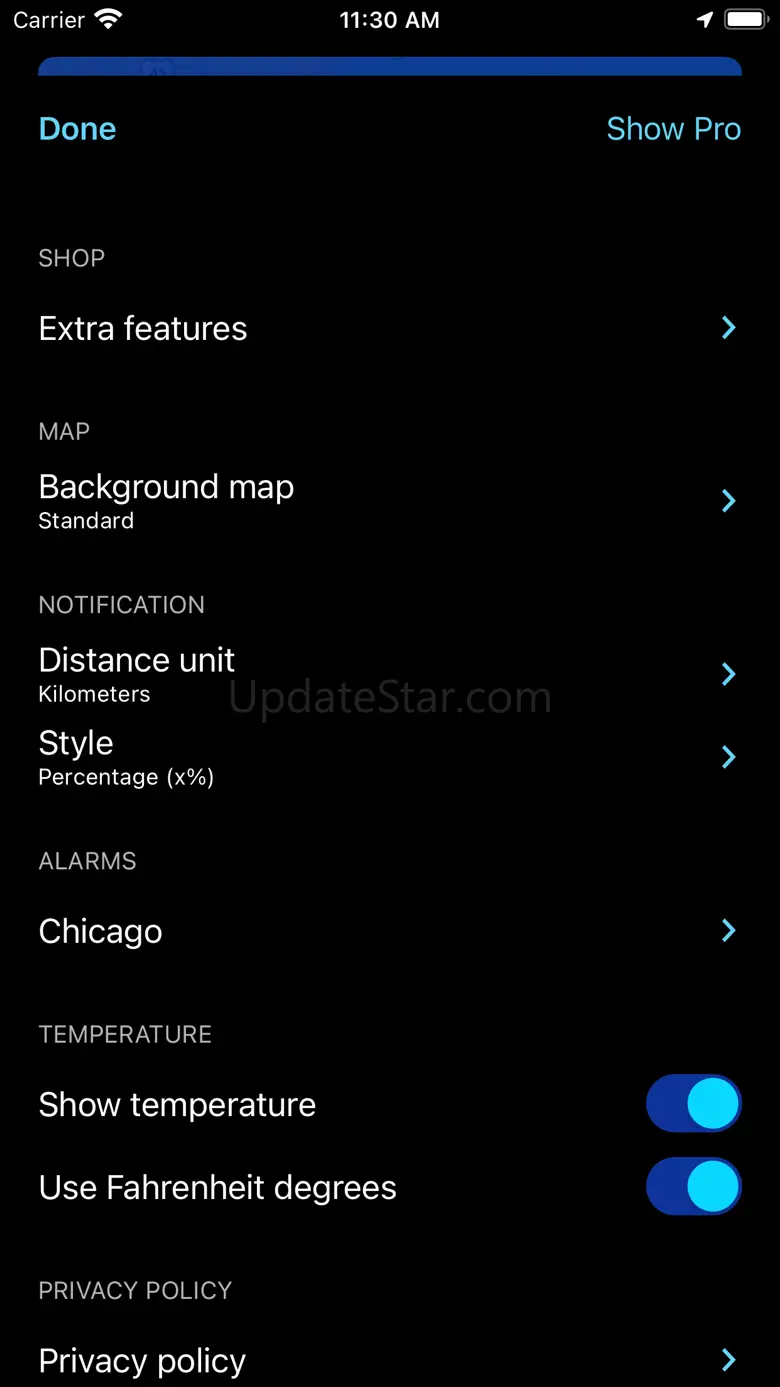 Rain Alarm Live Weather Radar 4.74