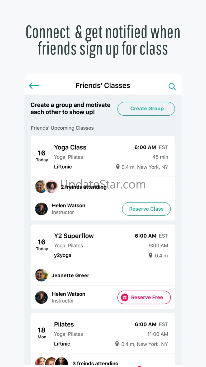 FitGrid: Fitness Class App 4.5.2