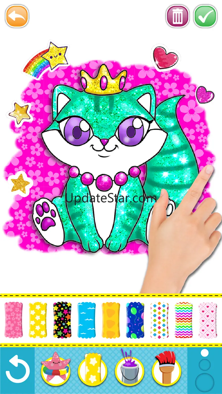 Mermaid coloring for kids 2.1