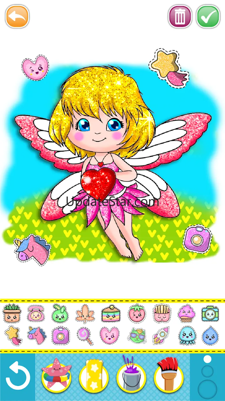 Mermaid coloring for kids 2.1
