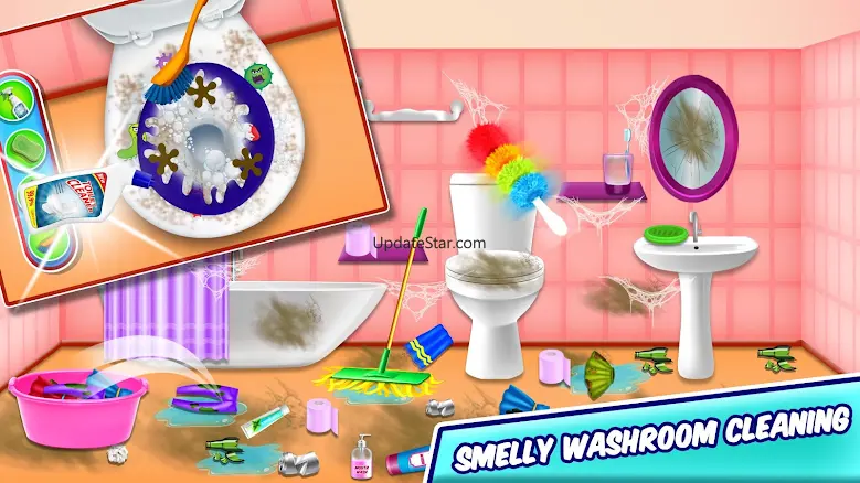 Girl Family House Cleaning 1.7