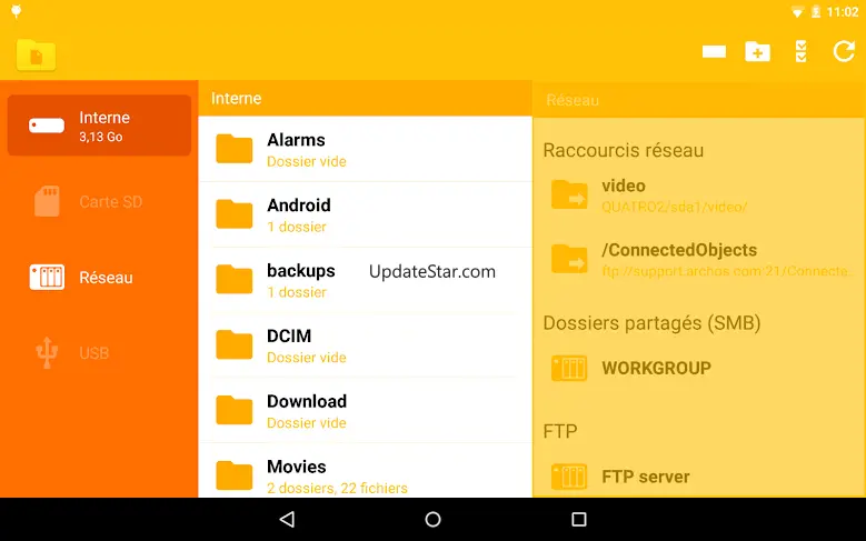 Archos File Manager (QC) 3.0.9
