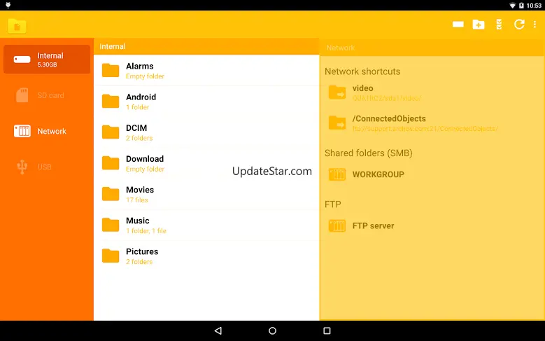 Archos File Manager (QC) 3.0.9