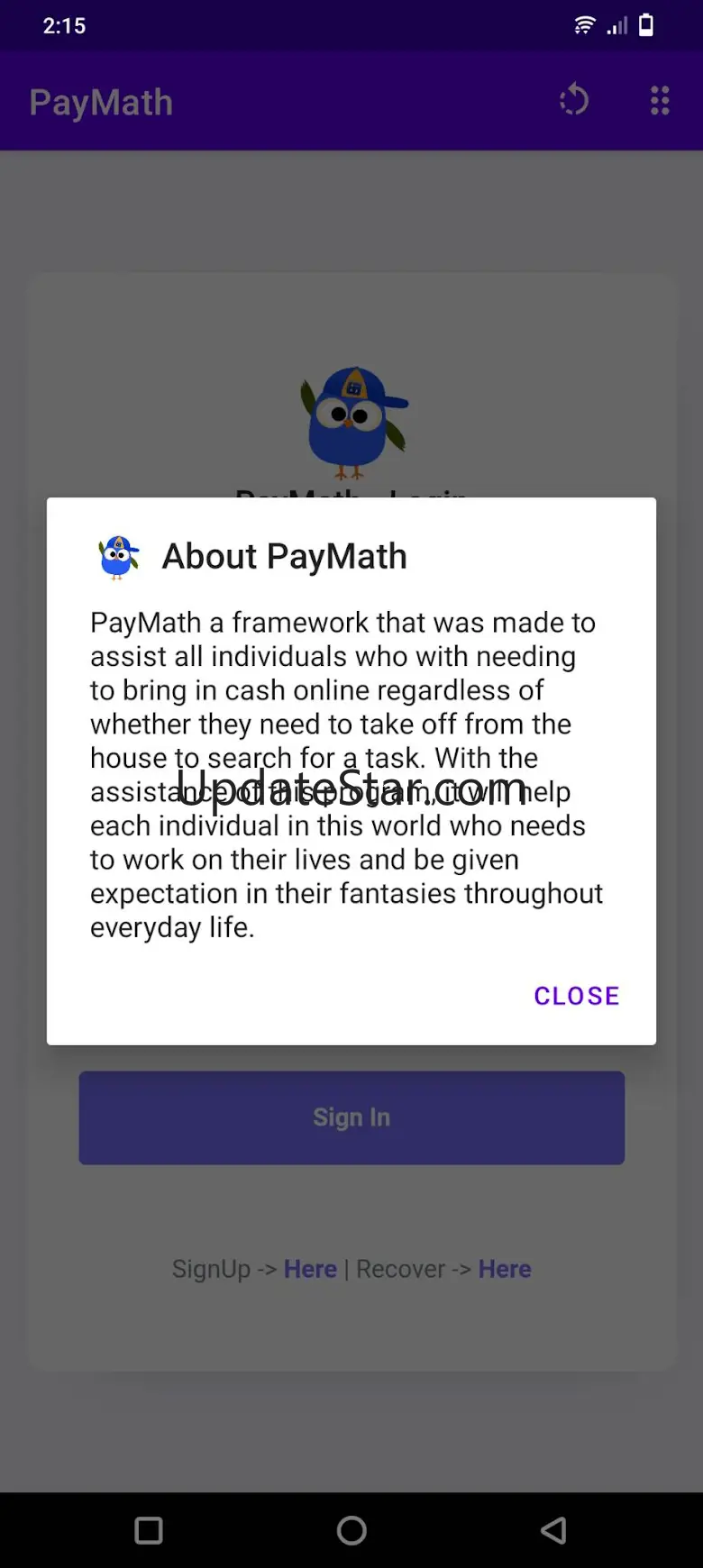 PayMath - Online Program 62.0.0