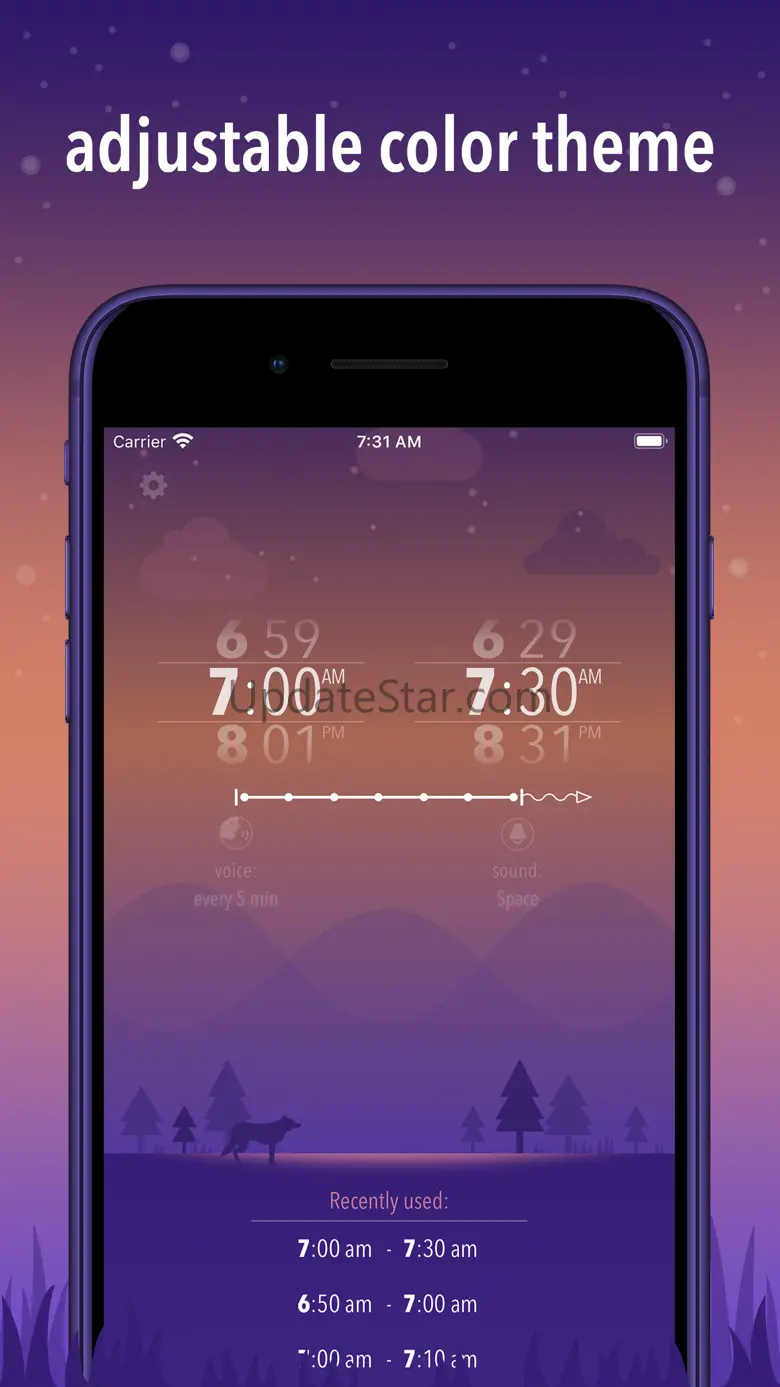 Gentle Talking Alarm Clock 1.0.1
