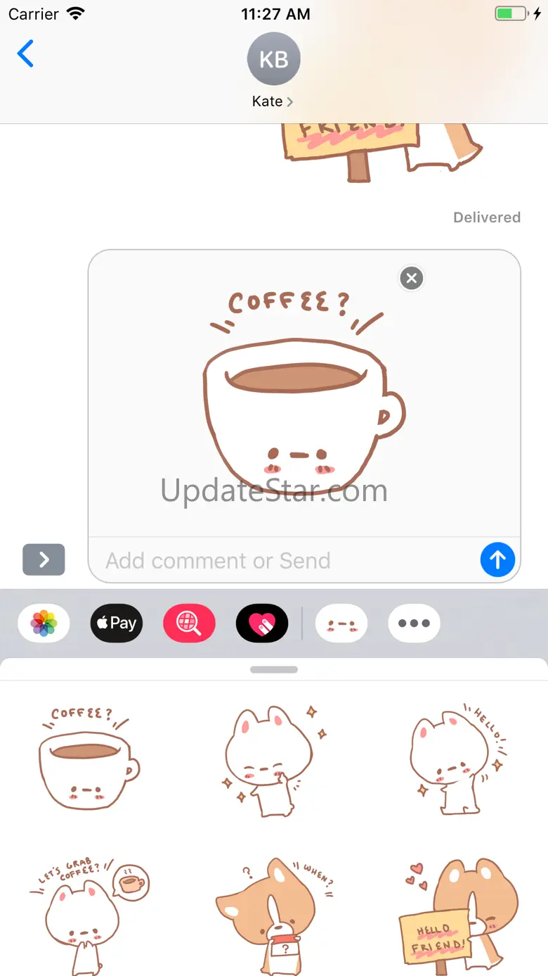 Brunchy Cafe Stickers 1 1.2