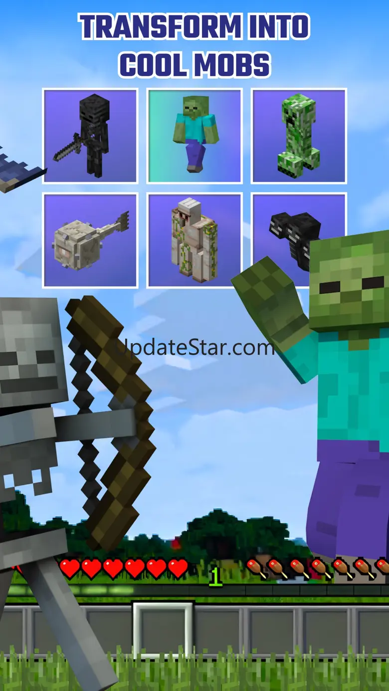 Morph Mods, Maps for Minecraft 2.3